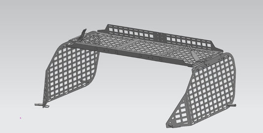 4YOTA Rear Window Molle Panels with Shelf (4Runner 2010-2024)