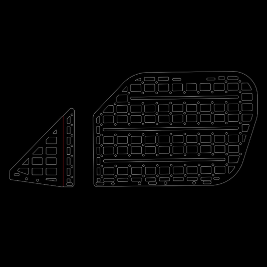 4YOTA Rear Window Molle Panels (4Runner 2010-2024)