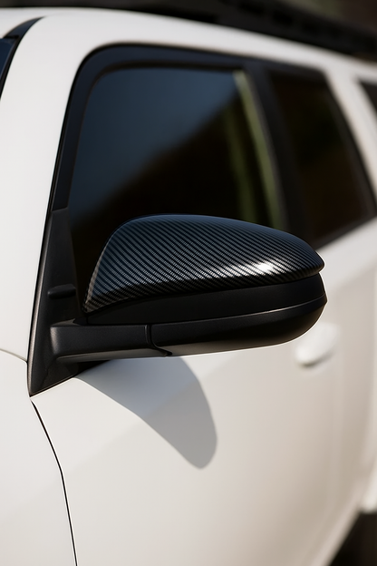 Carbon fibre-look side mirror covers for 2014–2024 Toyota 4Runner